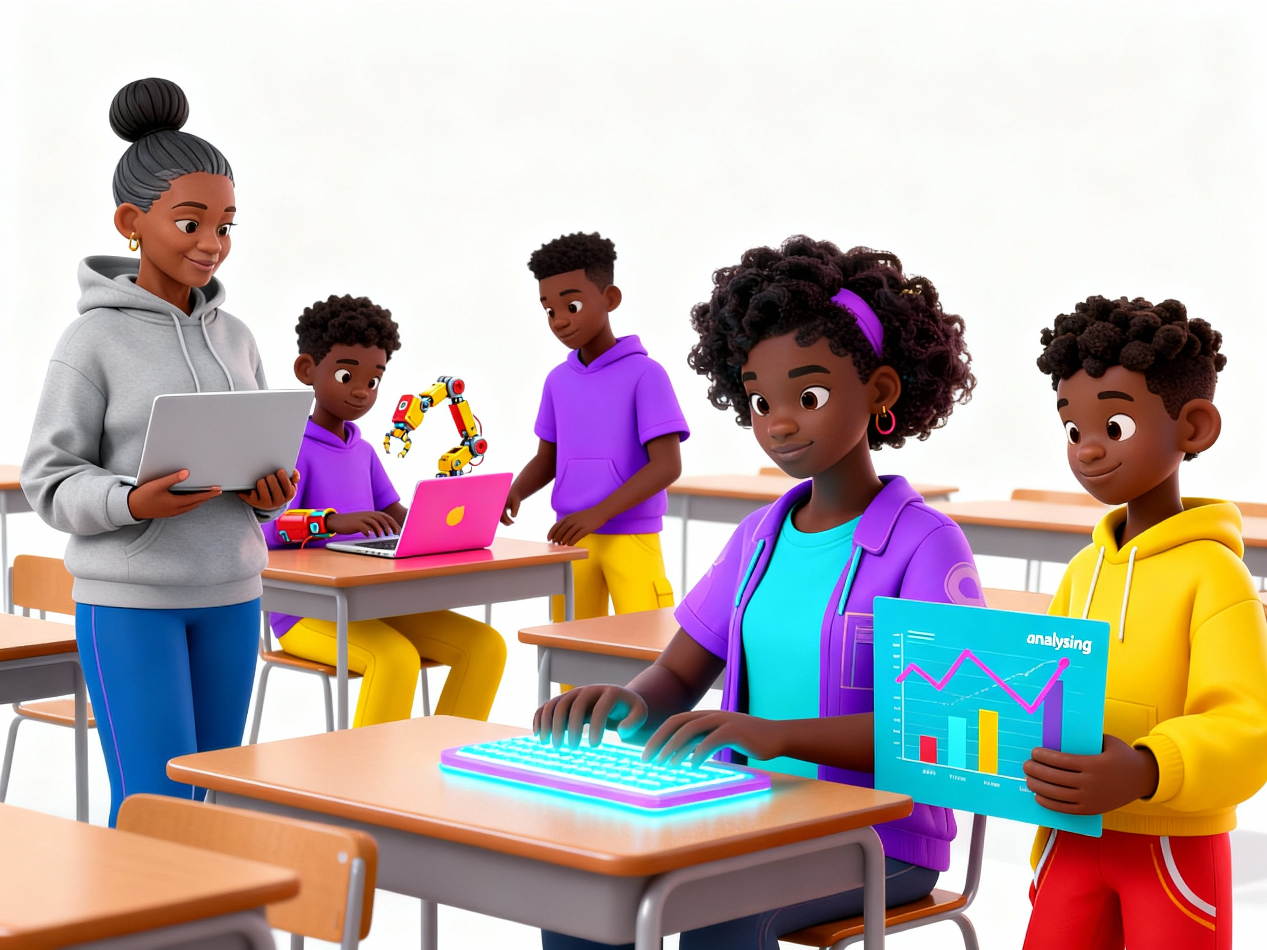 Young women innovating at eDuBoost HERspace